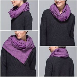 Excellent Condition Purple Lululemon Vinyasa Rulu Wrap/Scarf
